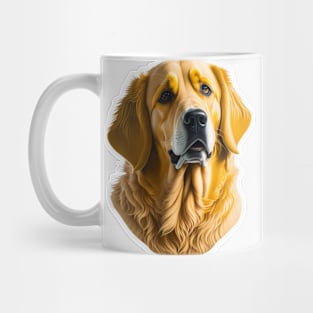 golden retriever Mug